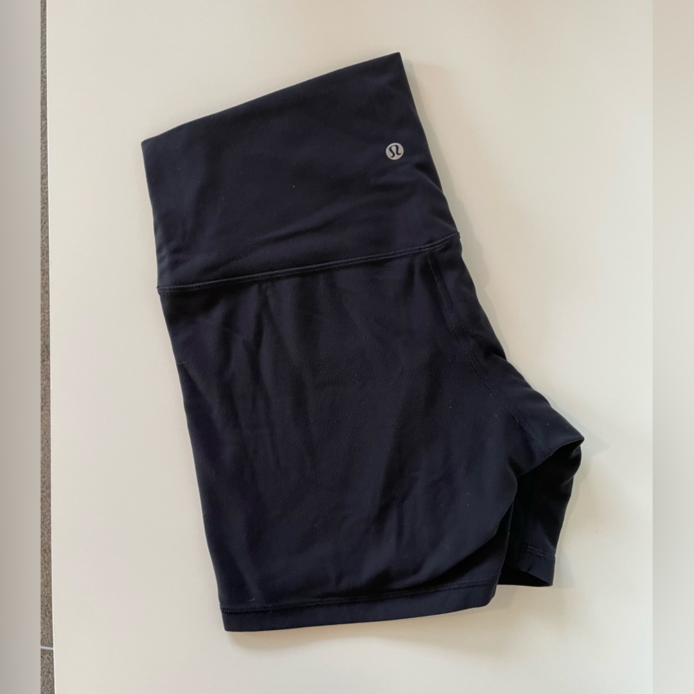 lululemon athletica Black Athletic Shorts